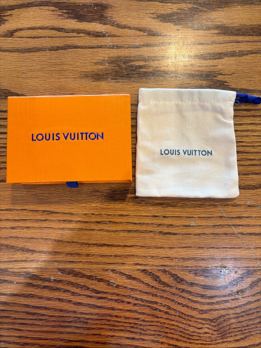 Louis Vuitton Small Box & Wallet Dust
Bag Set - EMPTY